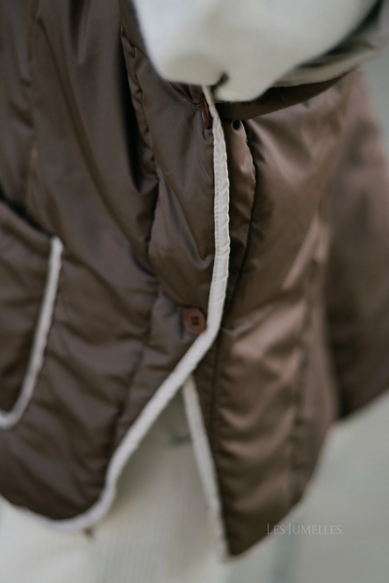 Aline cape brown/beige - Image 5