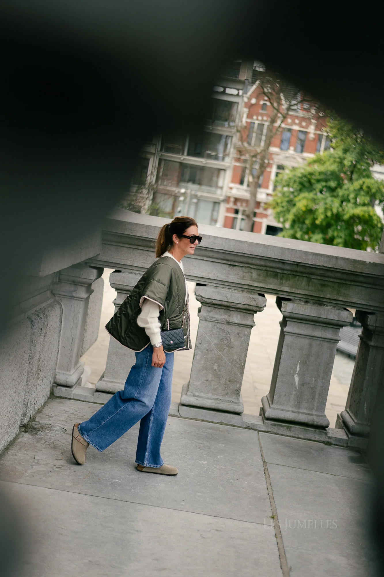 Aline cape khaki/beige - Image 7