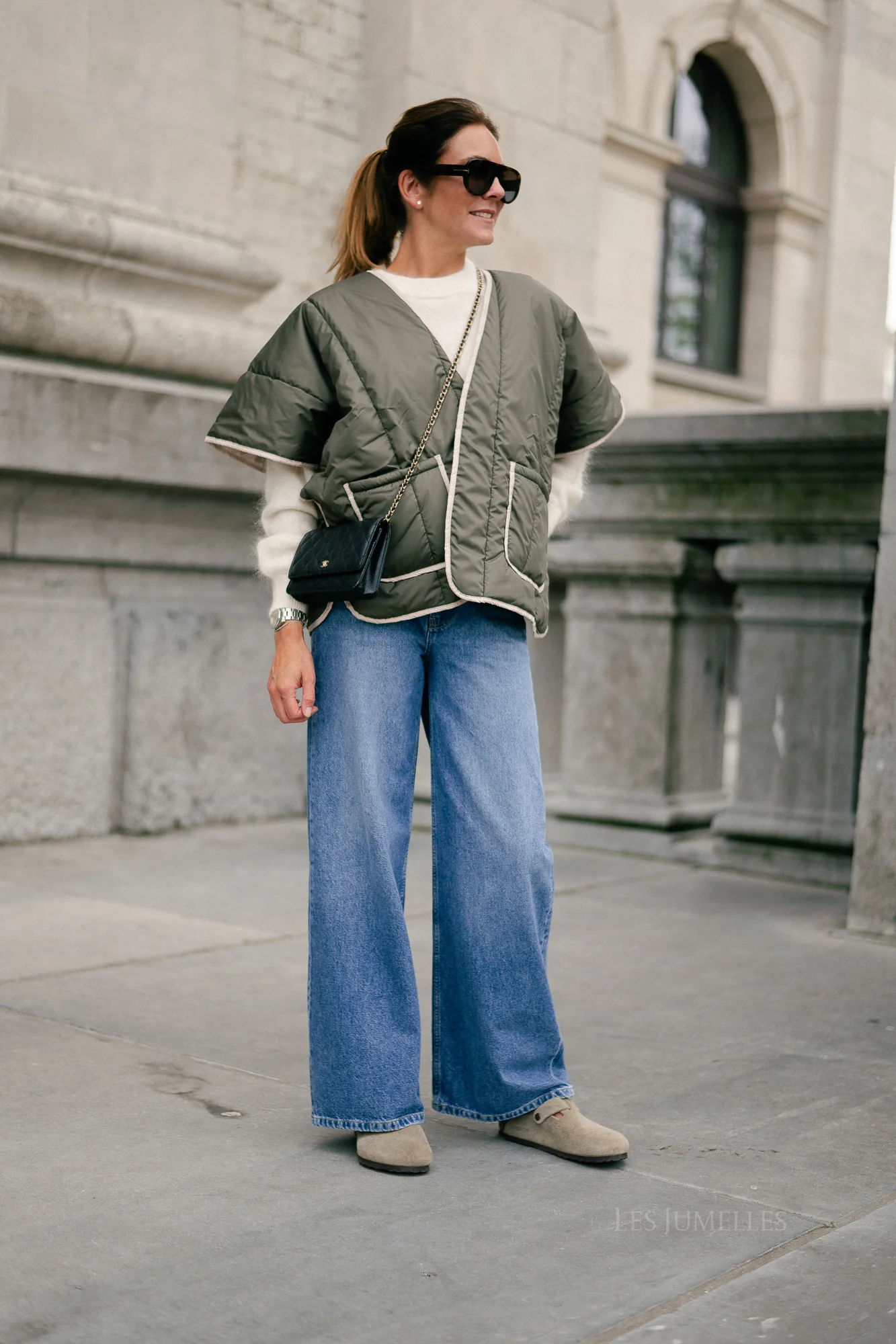 Aline cape khaki/beige - Image 9