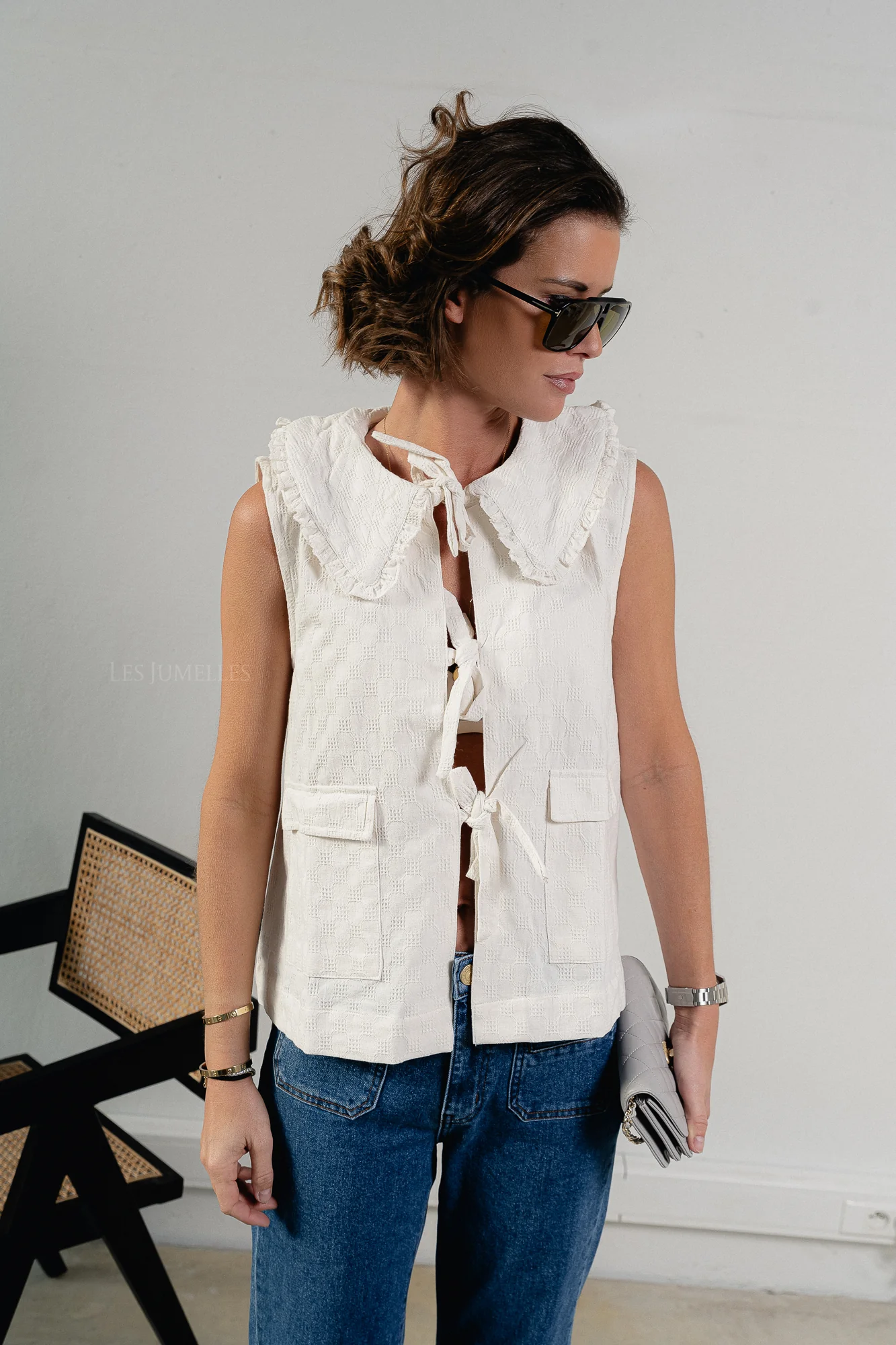 AnnikaSW vest snow white - Image 9