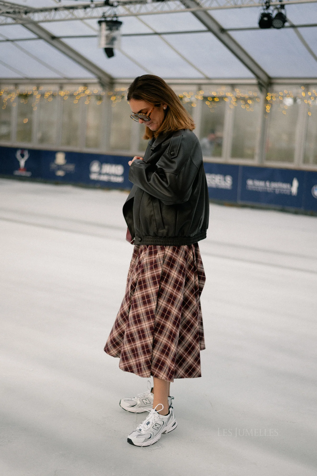 Aubrey leather look jacket black - Image 17