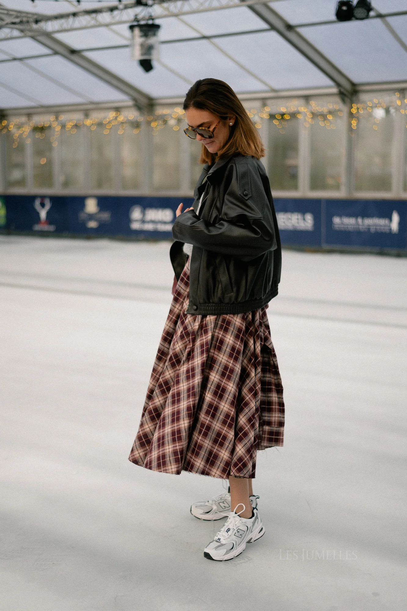 Aubrey leather look jacket black - Image 21