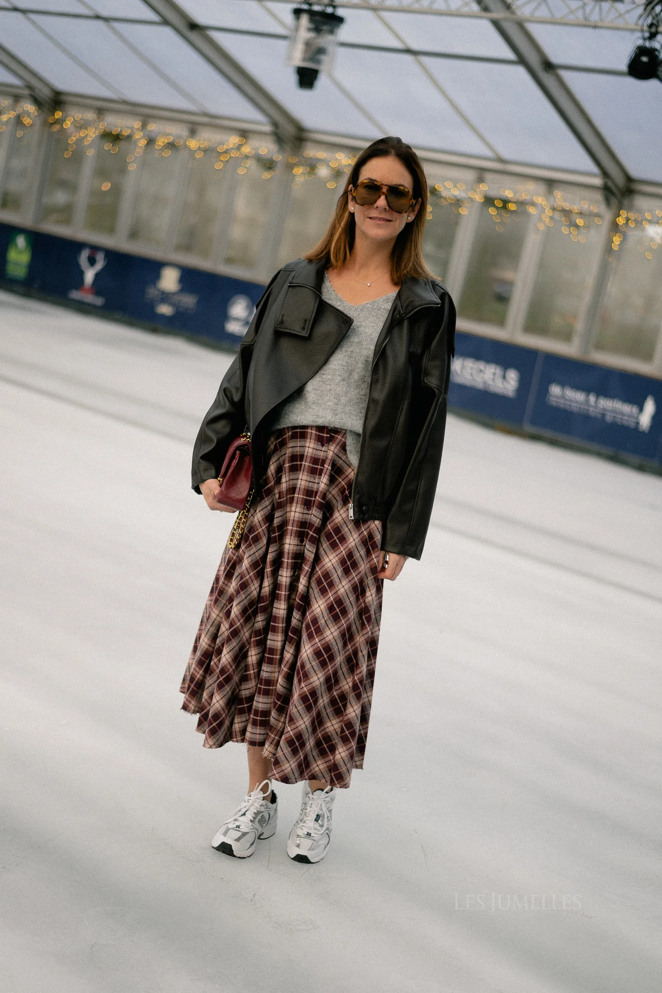 Aubrey leather look jacket black - Image 5