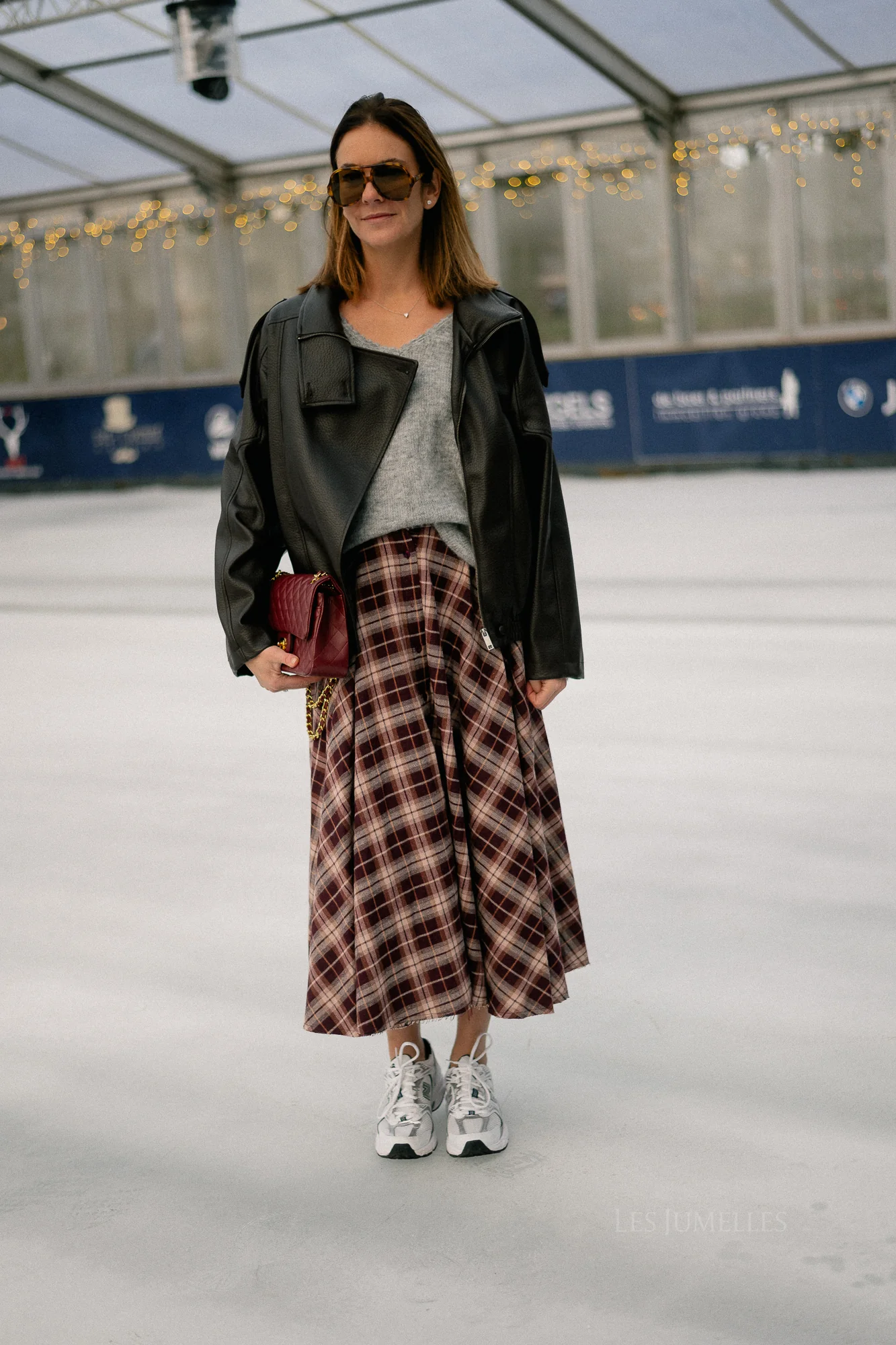 Aubrey leather look jacket black - Image 9