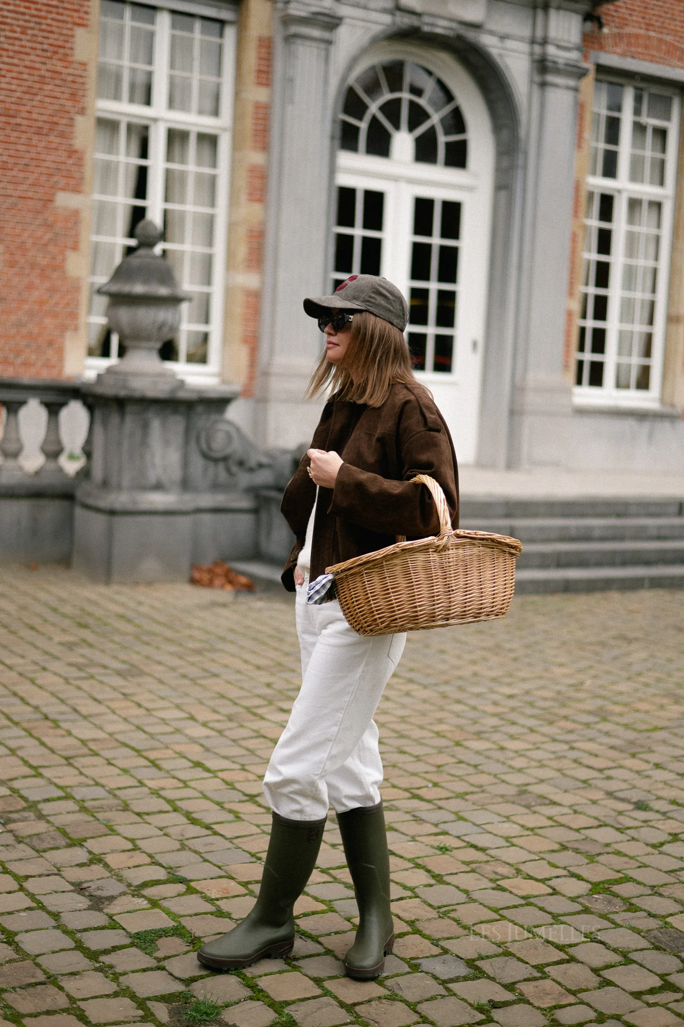 Aurora suede jacket dark brown - Image 11