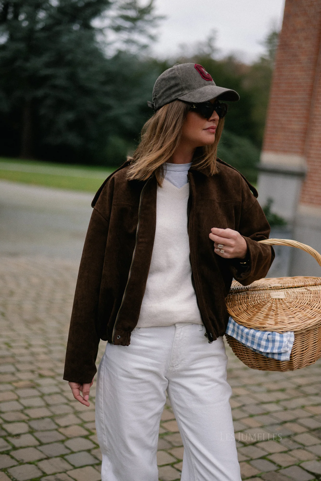 Aurora suede jacket dark brown - Image 4