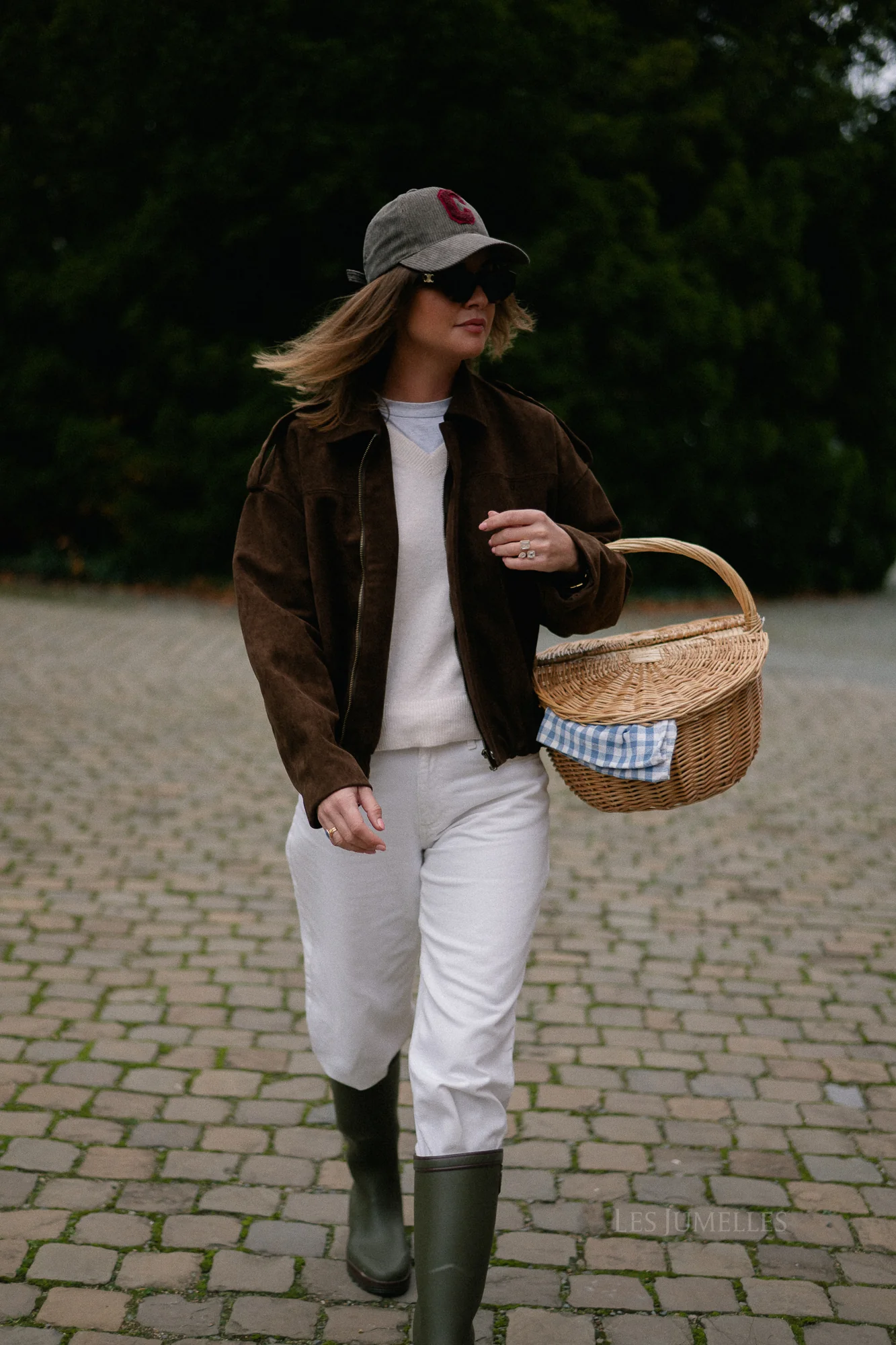 Aurora suede jacket dark brown - Image 7