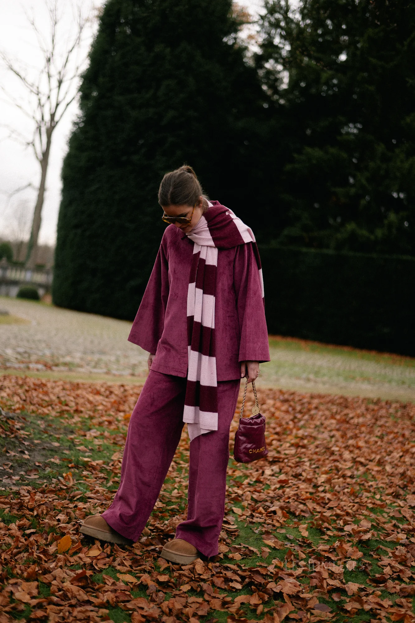 Bobbie jacket aubergine - Image 3