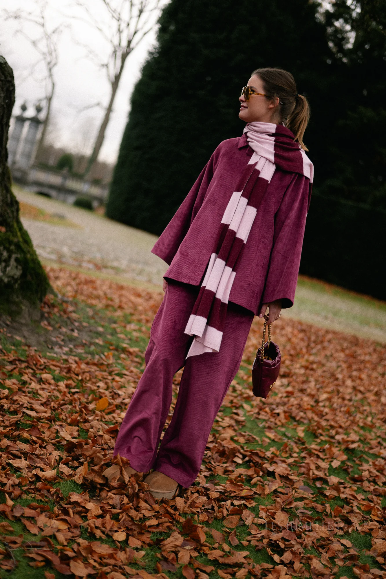 Bobbie jacket aubergine - Image 4