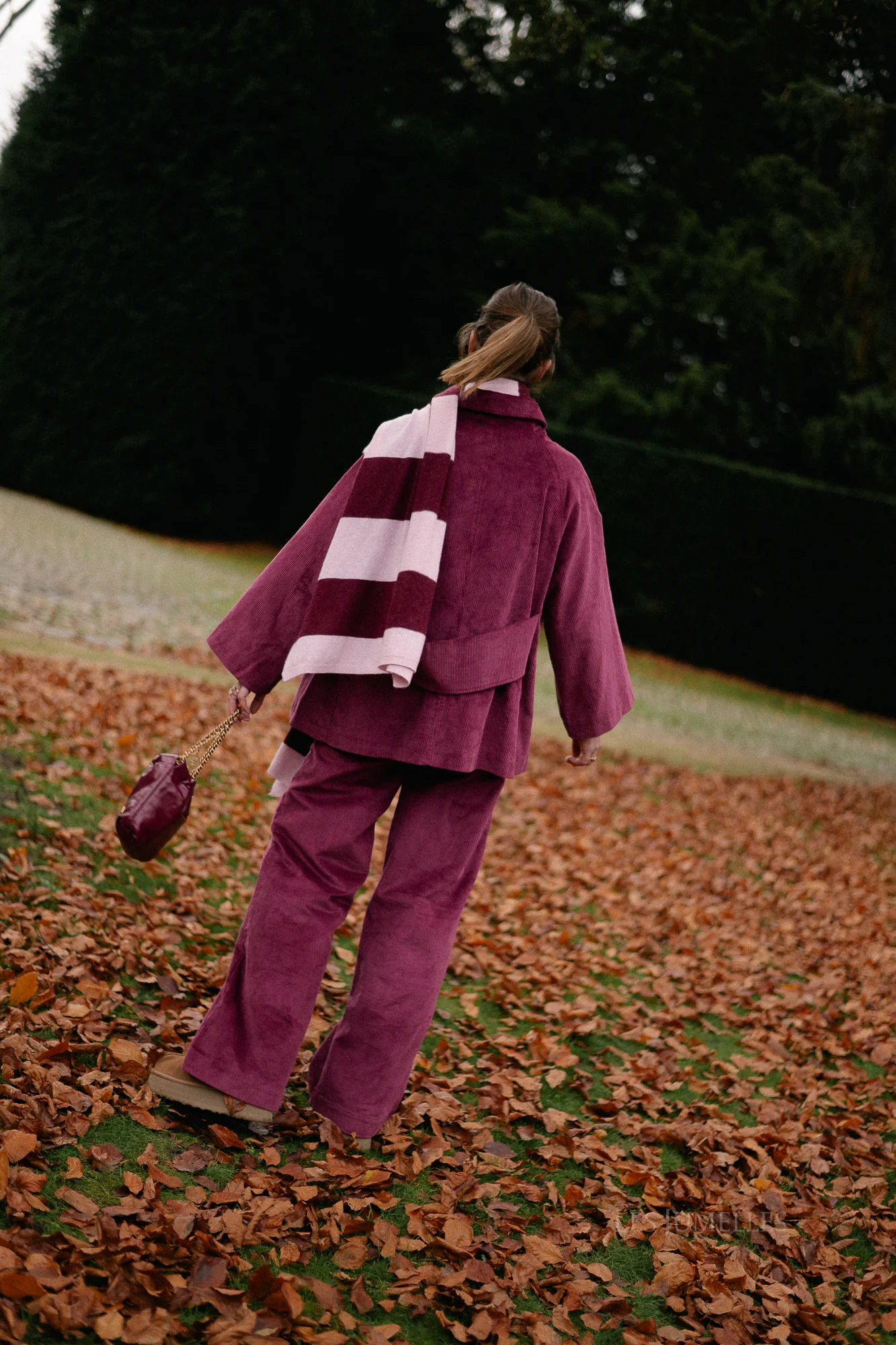 Bobbie jacket aubergine - Image 5