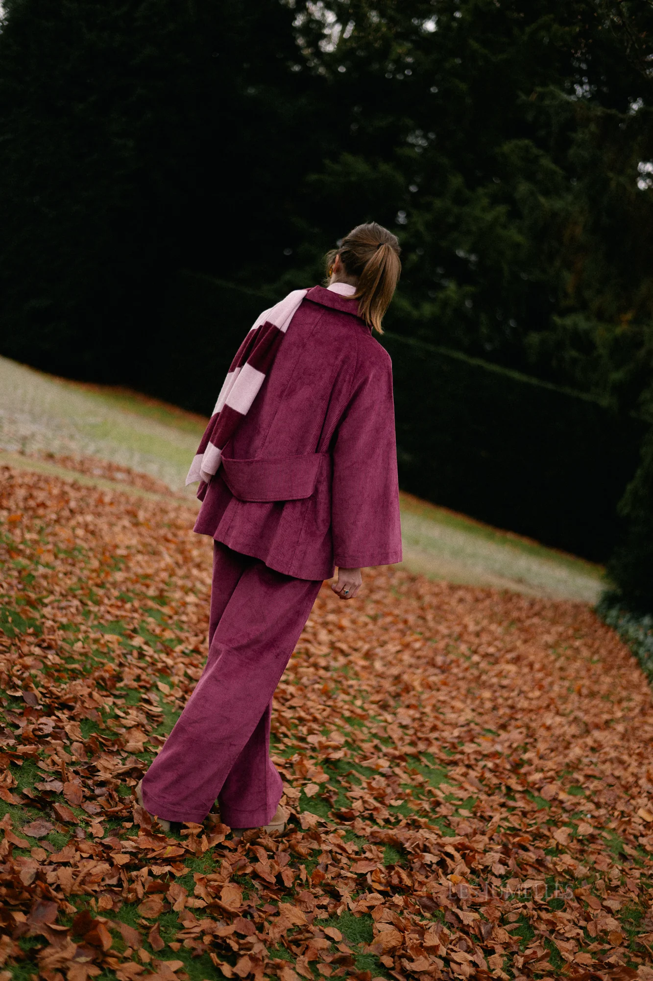 Bobbie jacket aubergine - Image 6