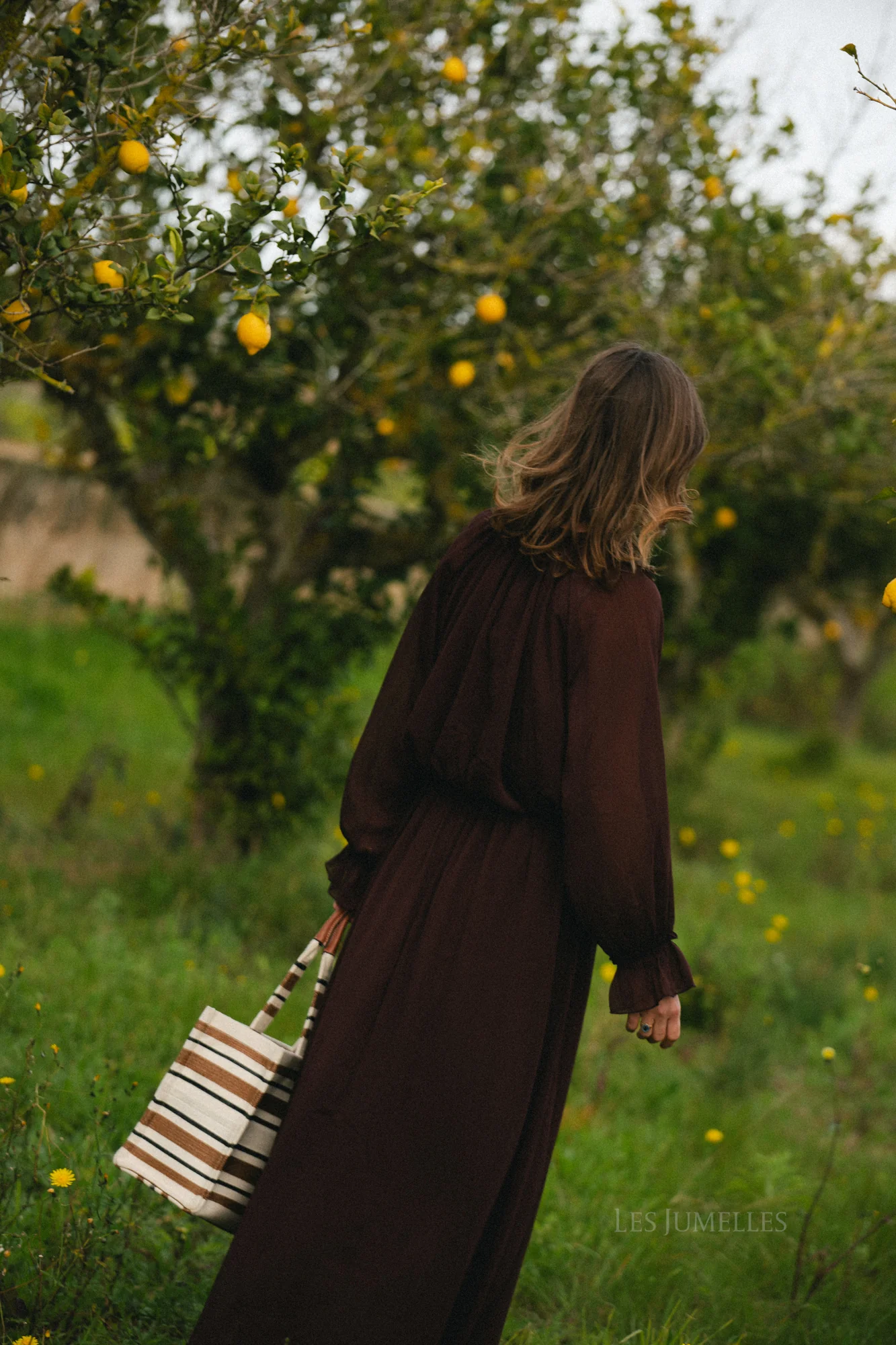 Celine maxi dress hot chocolate - Image 5