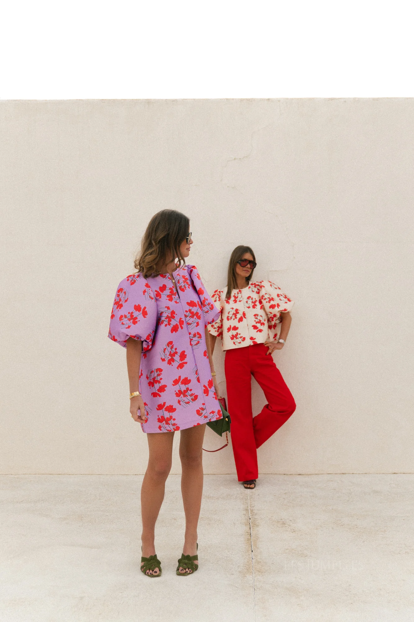 Charlotte blouse Viola print ecru - Image 6