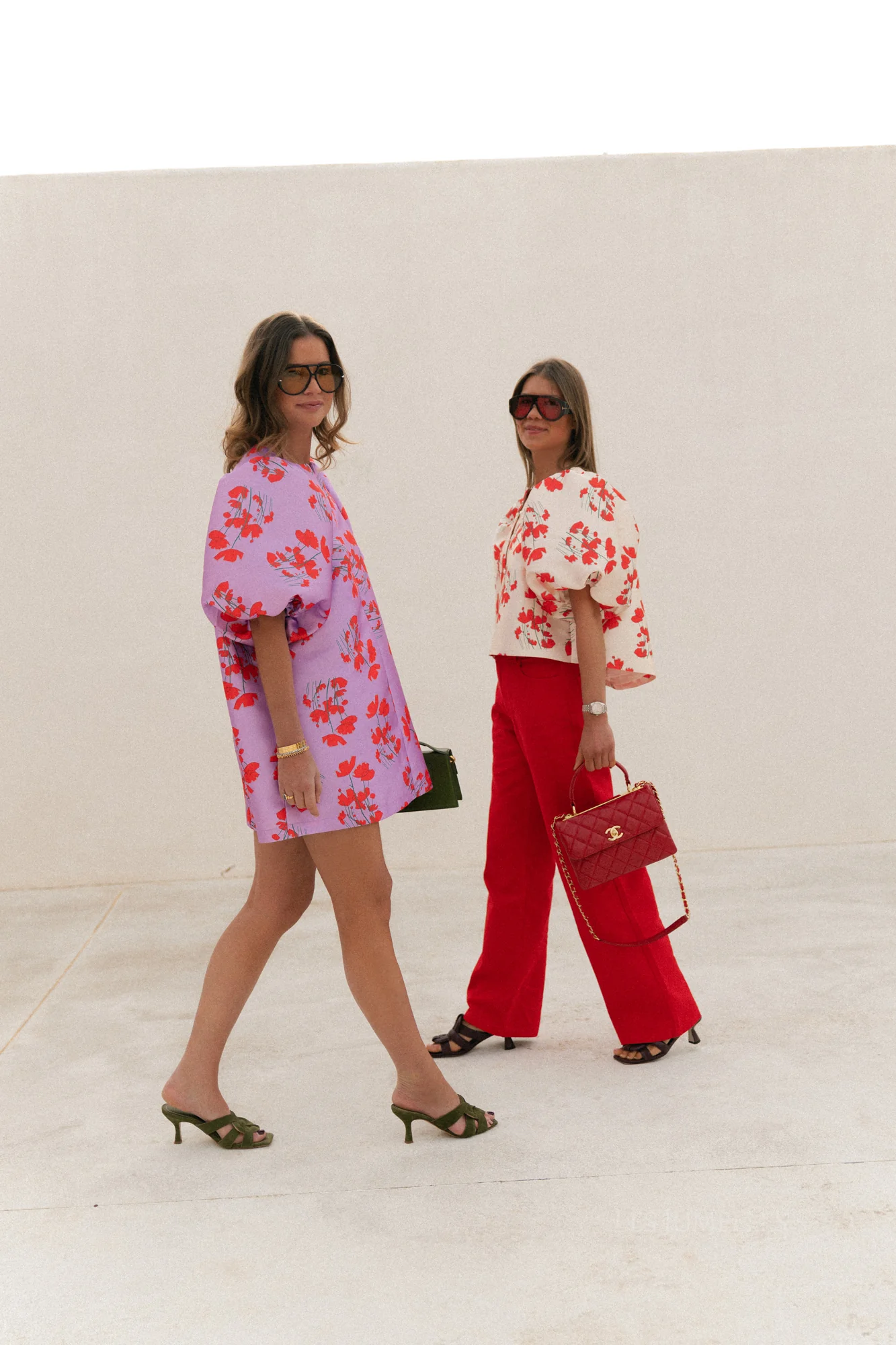 Charlotte dress viola print lilac - Image 11