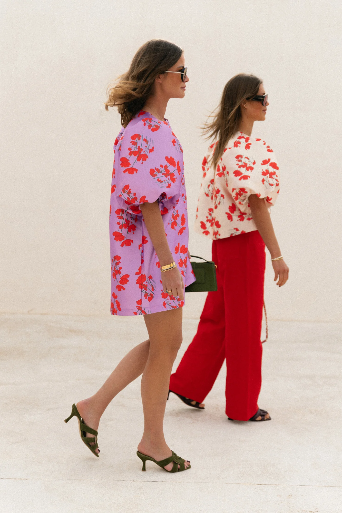 Charlotte dress viola print lilac - Image 13