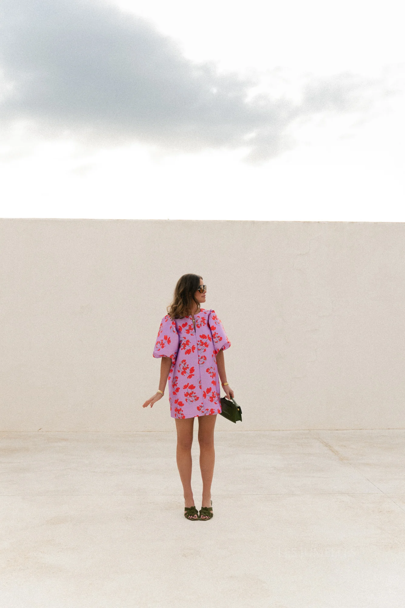 Charlotte dress viola print lilac - Image 6