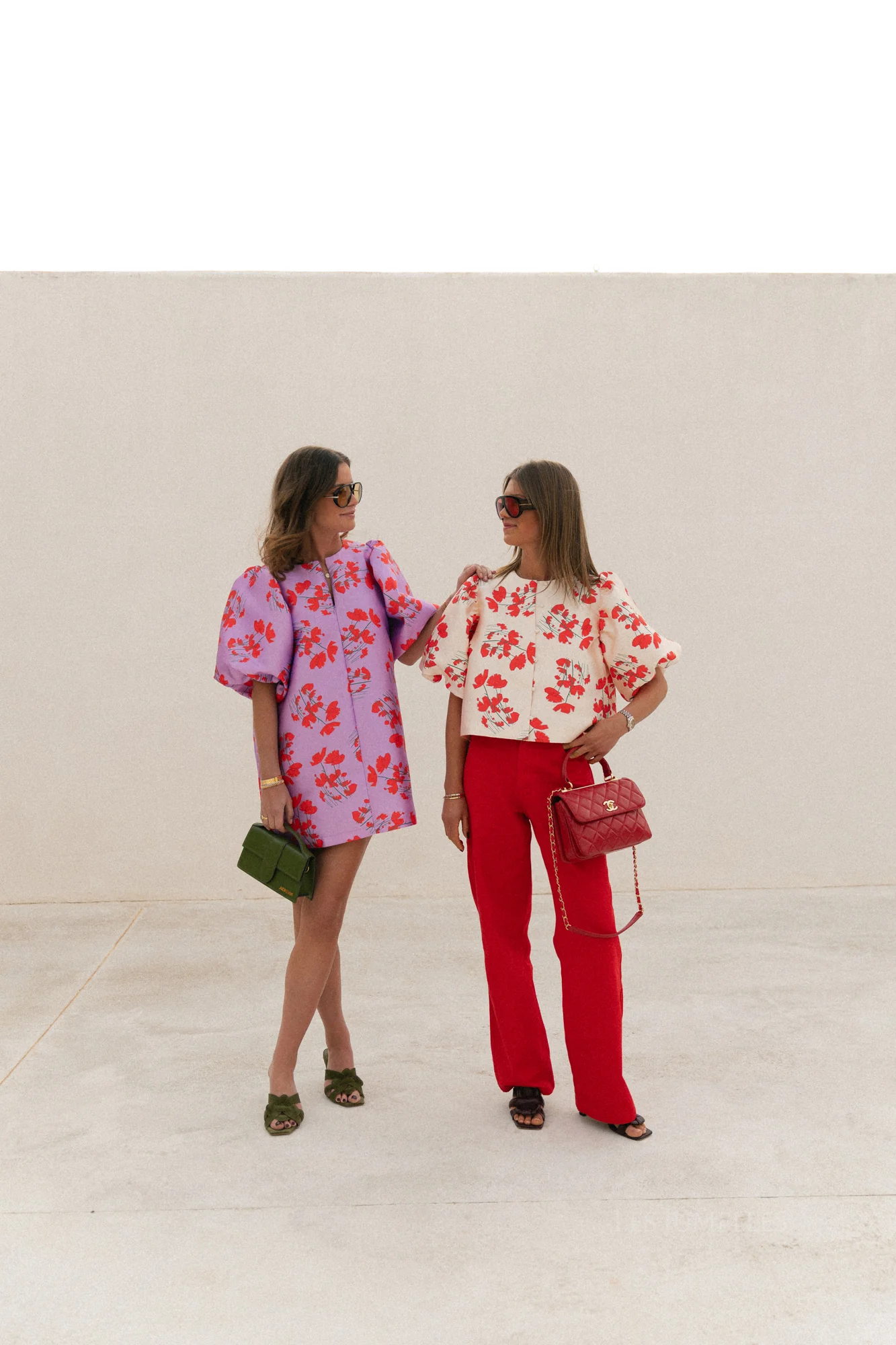 Charlotte dress viola print lilac - Image 7