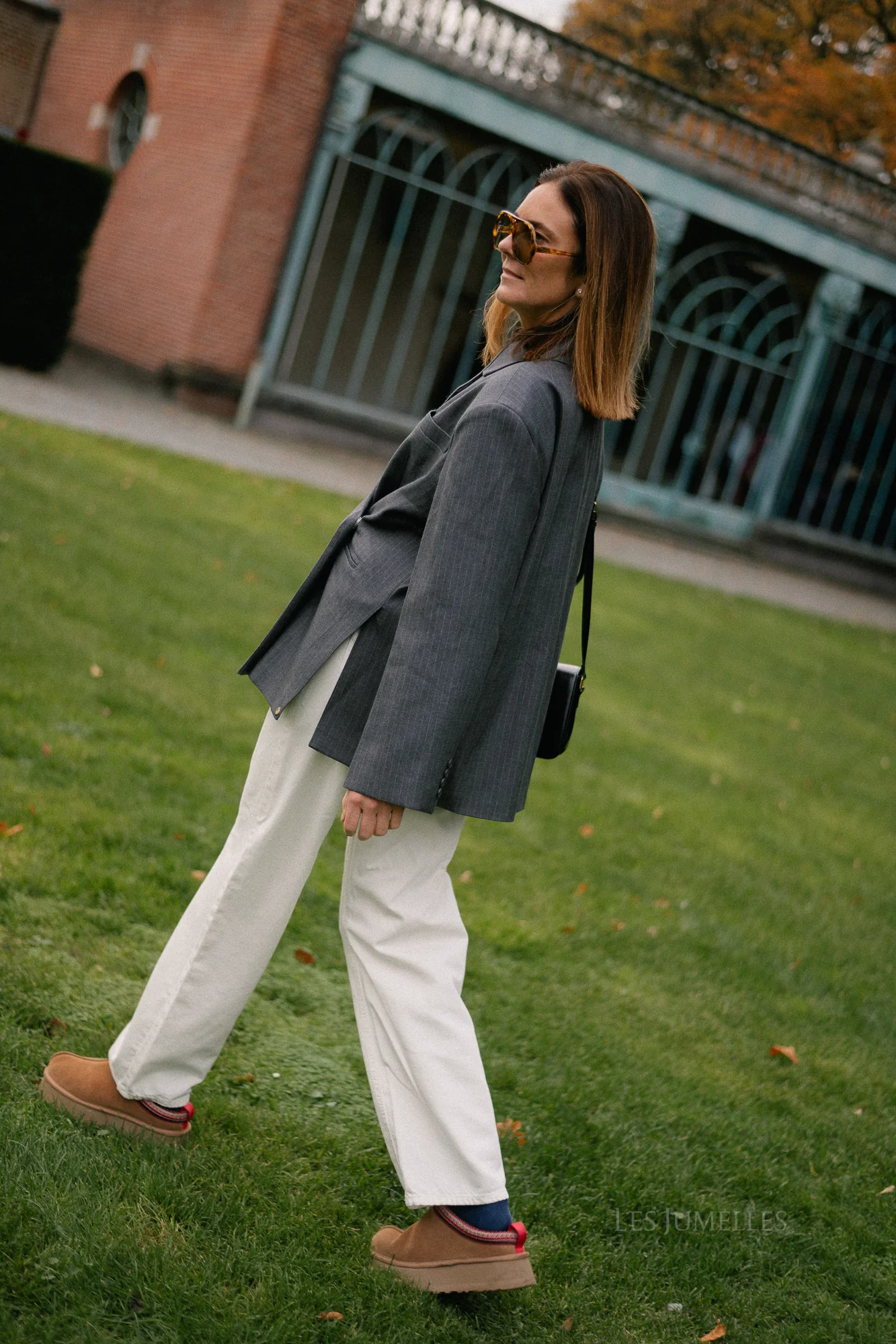 Chloe pinstriped blazer anthracite - Image 10