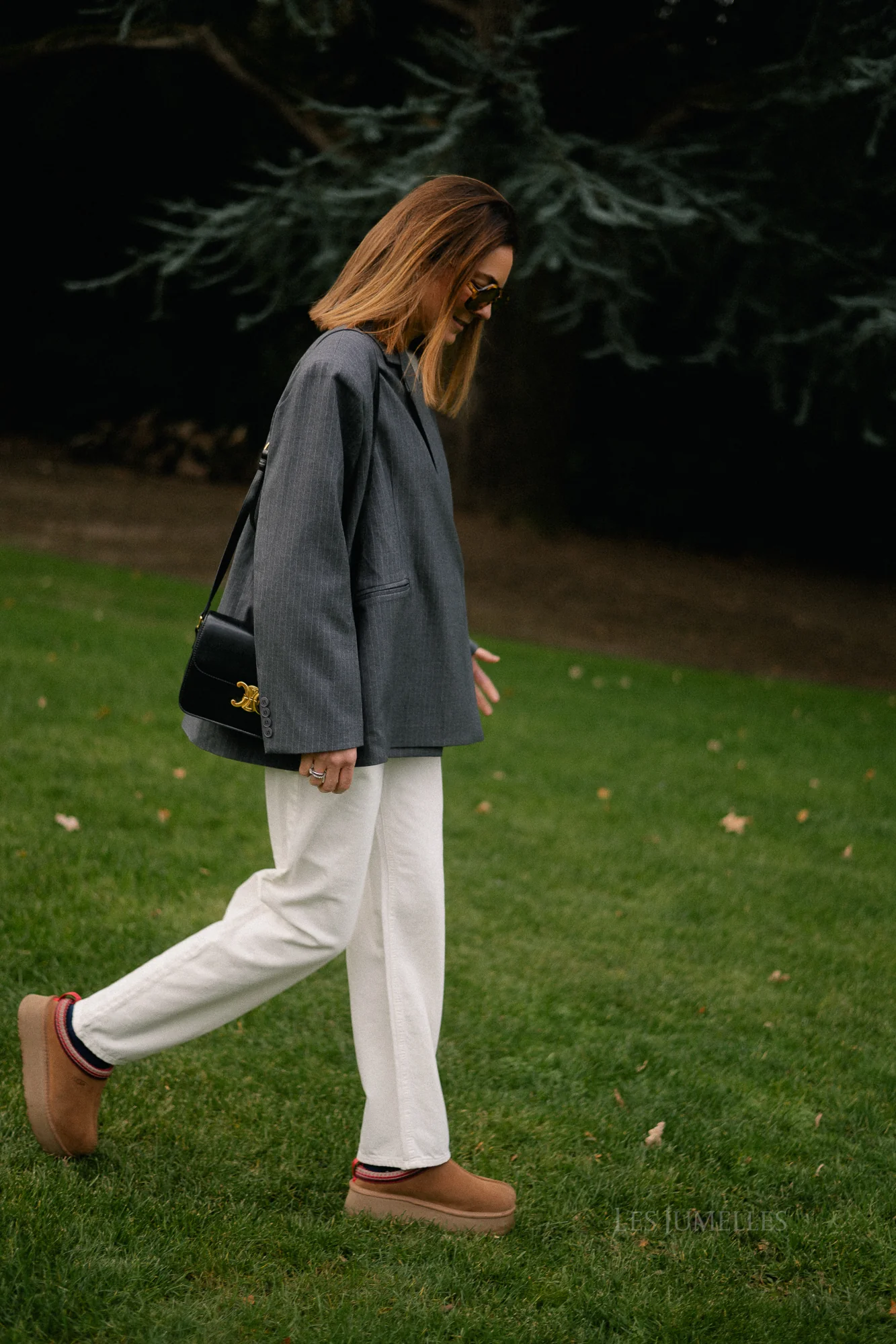 Chloe pinstriped blazer anthracite - Image 4