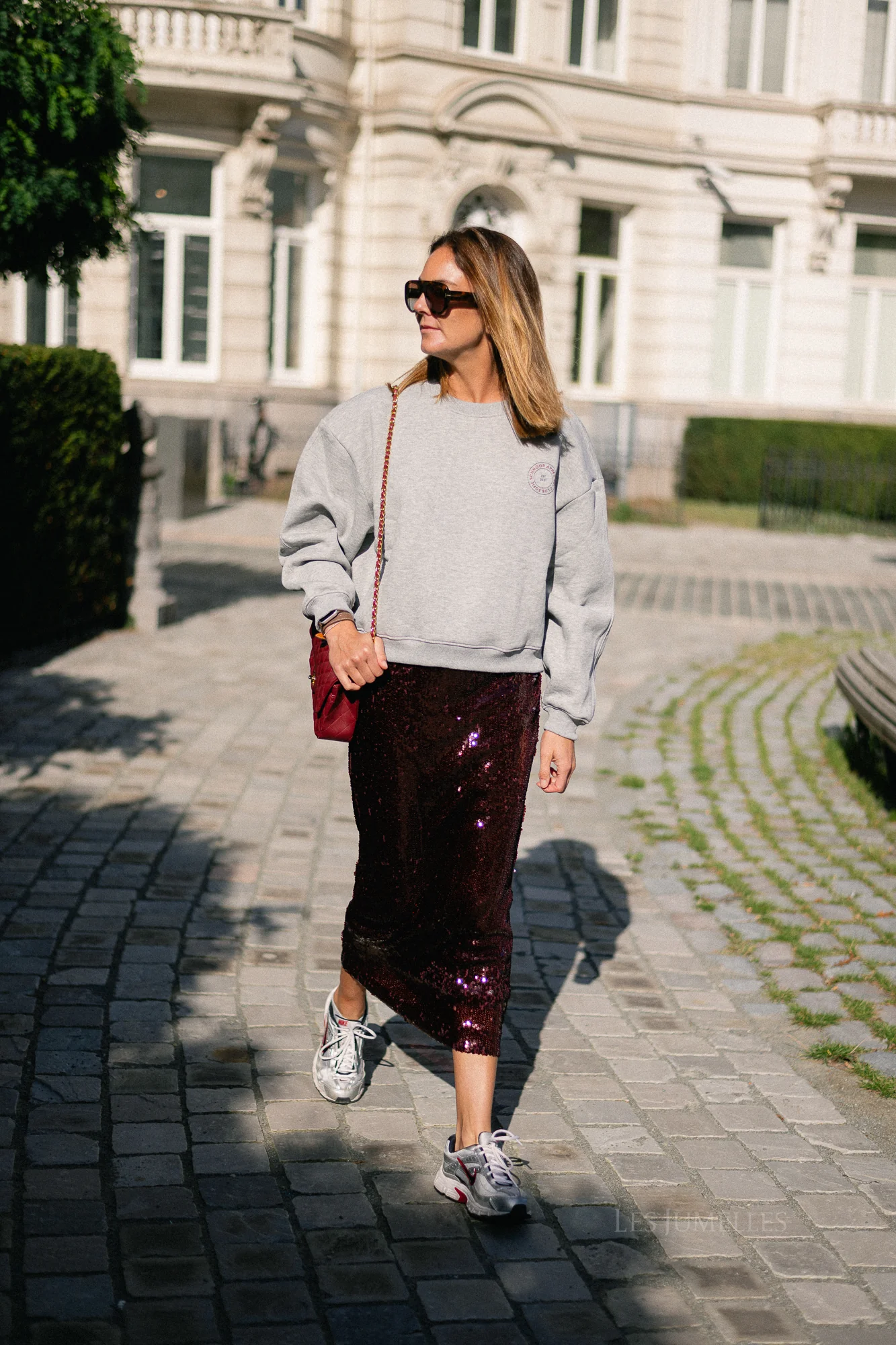 ElinSW sweatshirt grey melange - Image 4