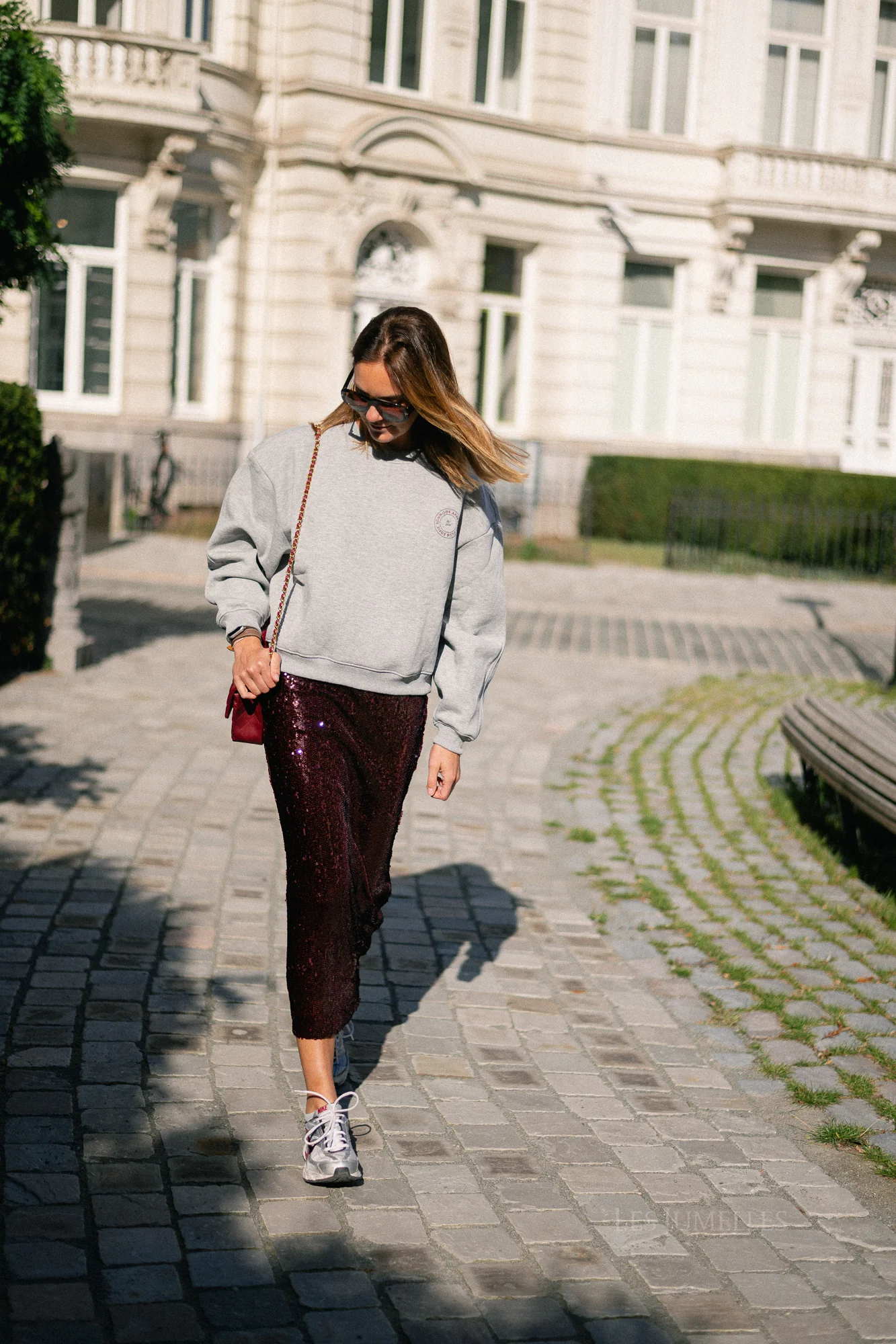 ElinSW sweatshirt grey melange - Image 5