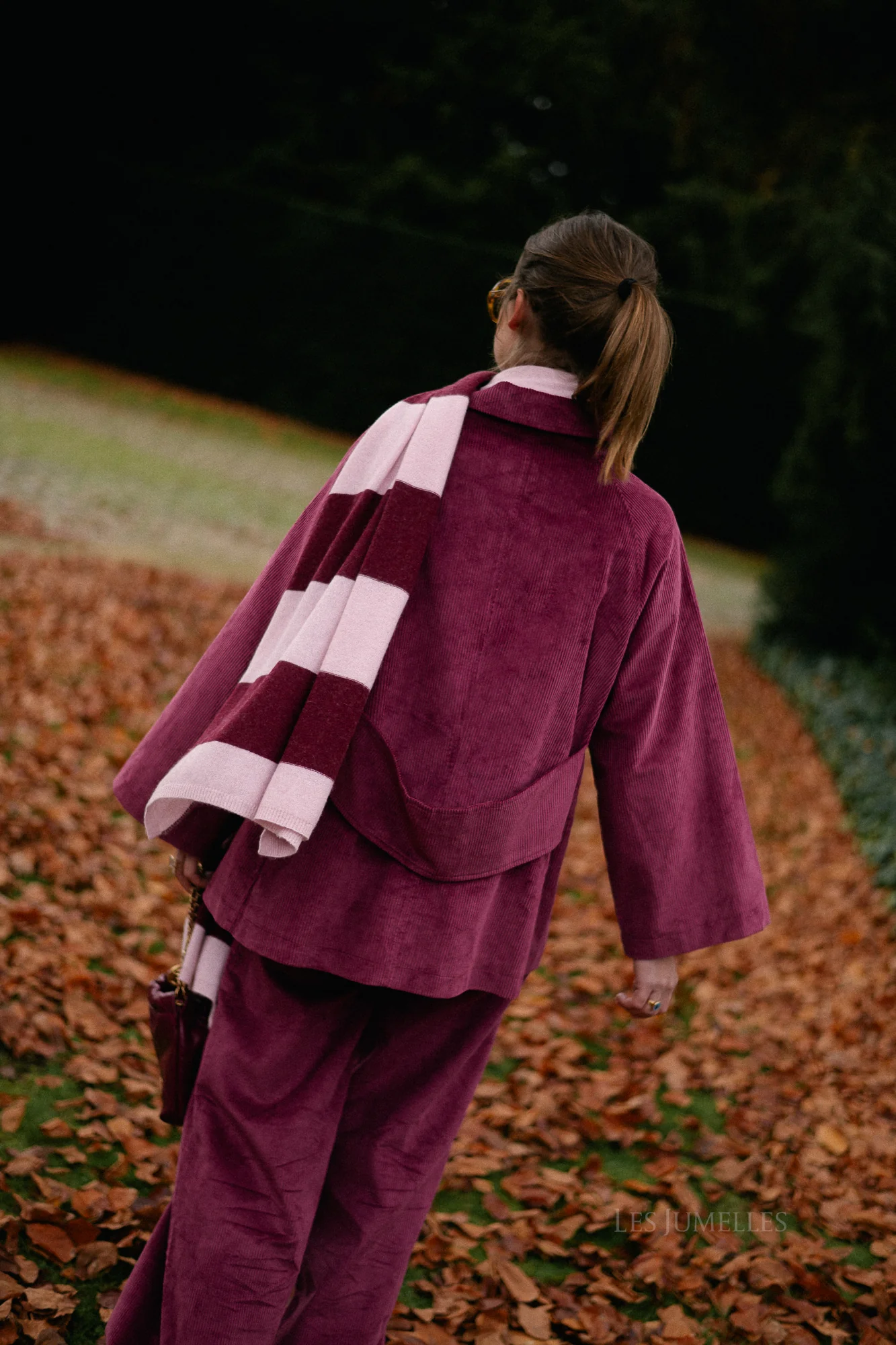 Bobbie jacket aubergine - Image 10