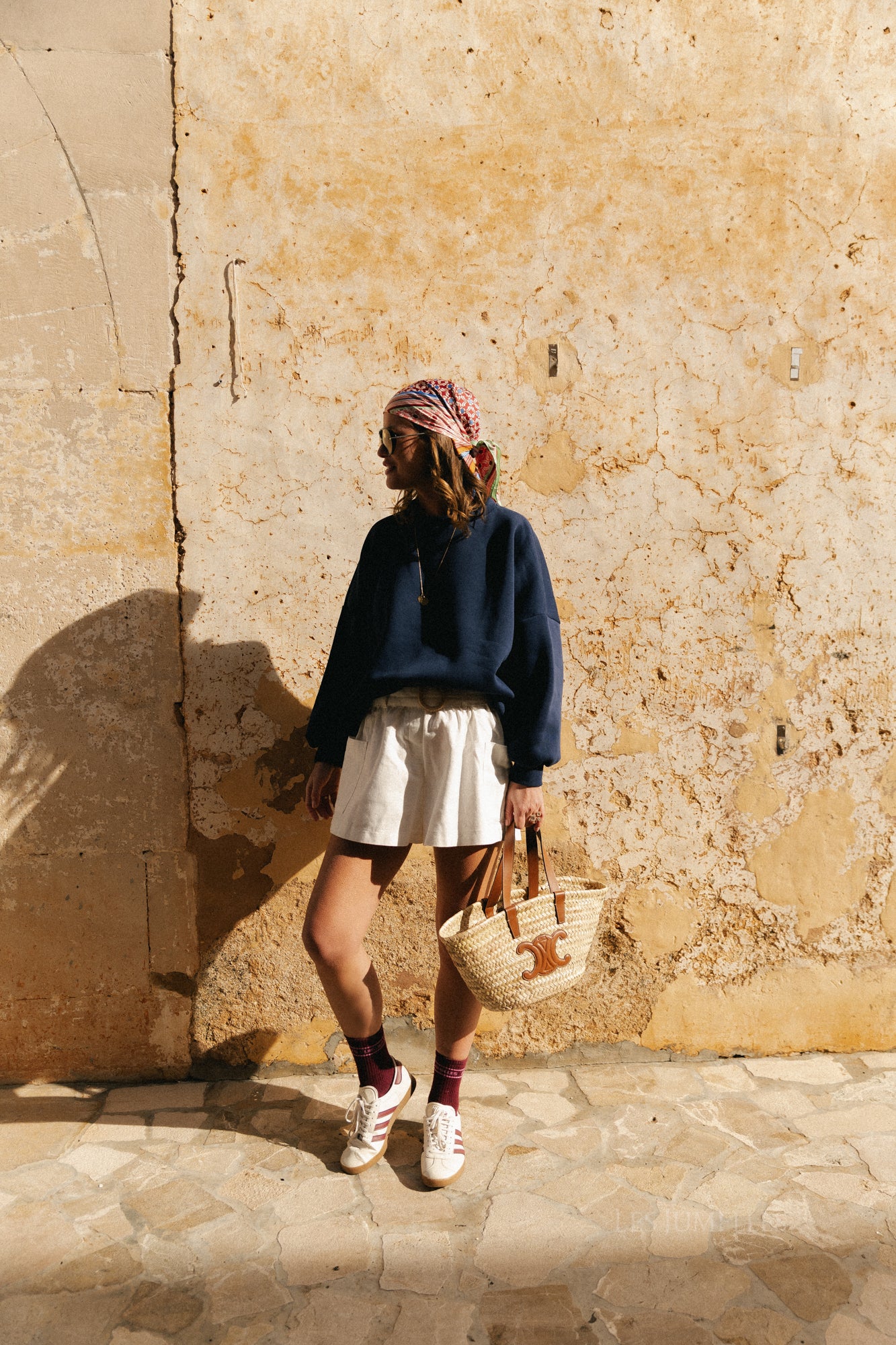 Embroidered 26 sweater navy - Image 6