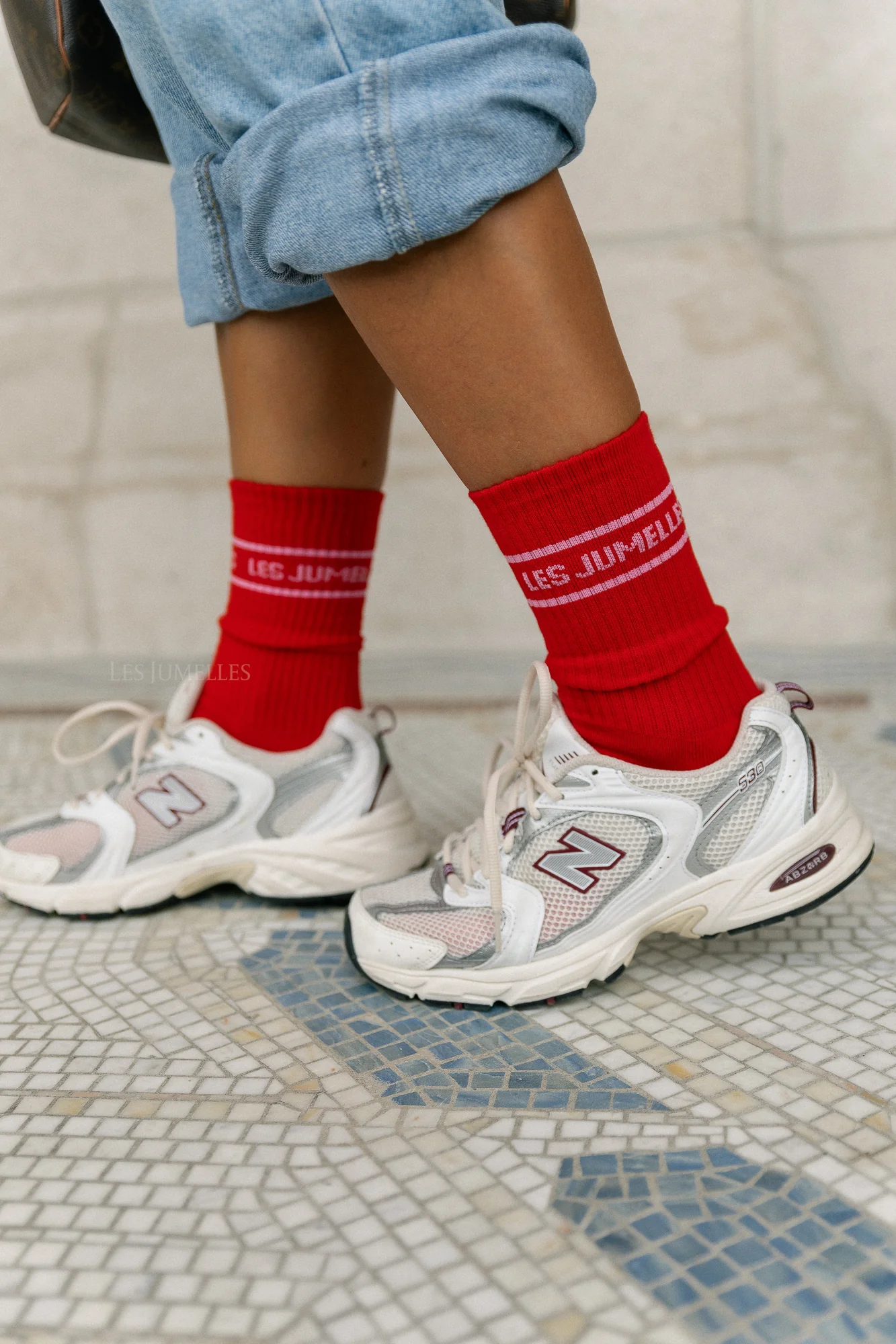 Fille à papa socks fiery red/orchid pink - Image 5