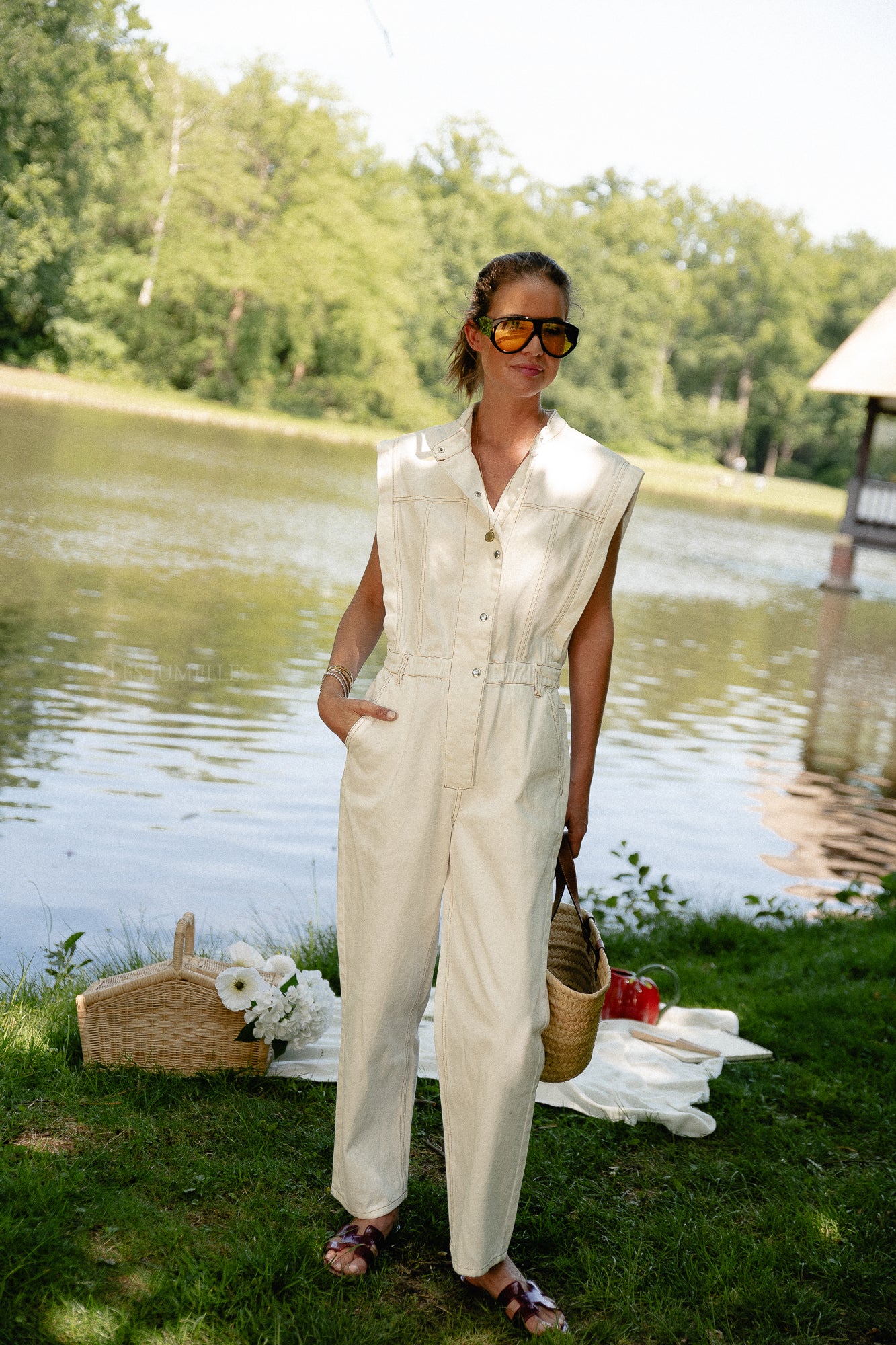 GZNilje SL jumpsuit birch - Image 9