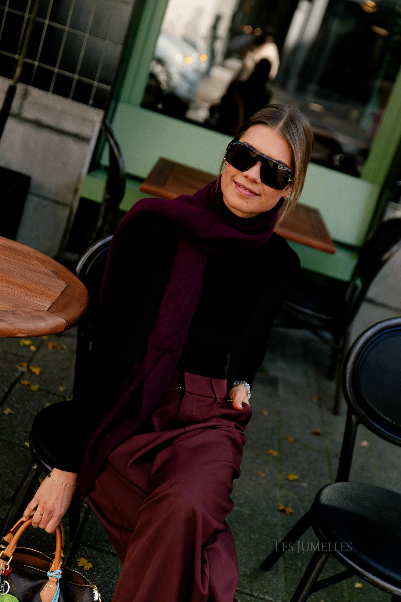 Hatti merino wool jumper black - Image 3