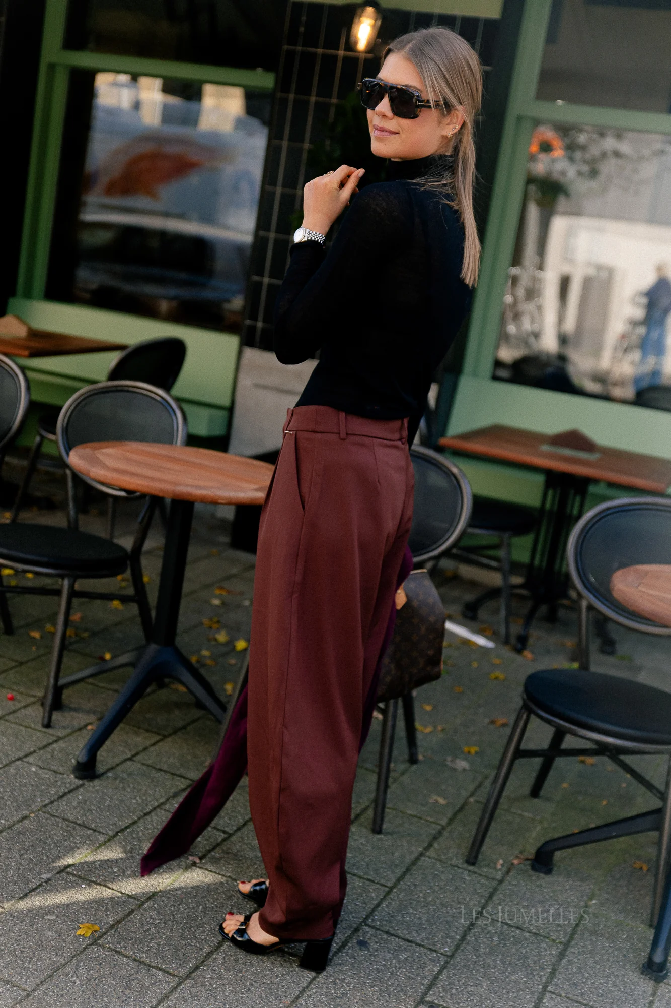 Hatti merino wool jumper black - Image 4