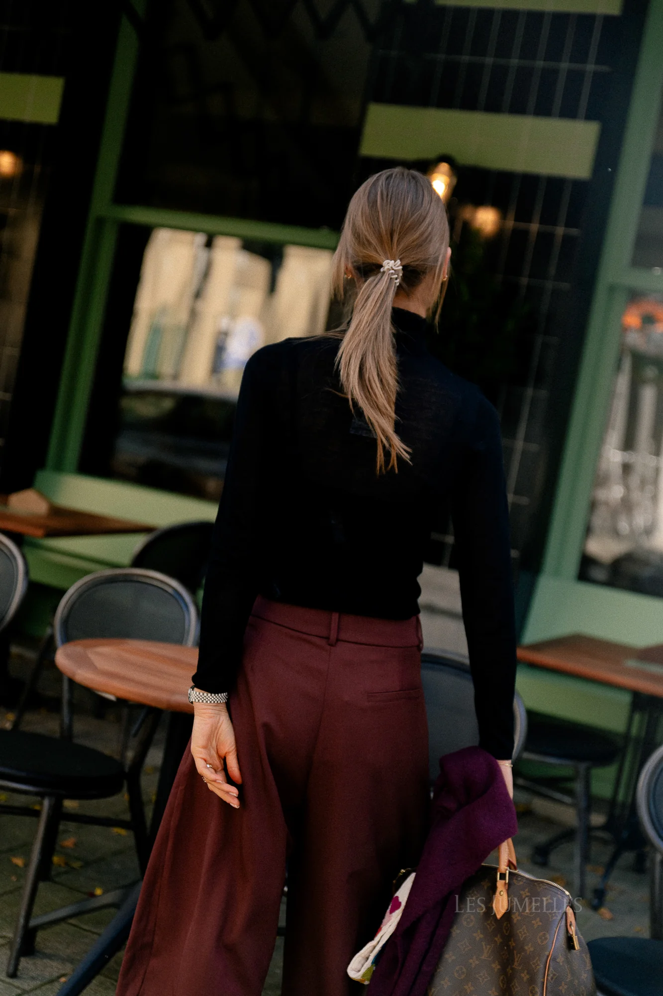 Hatti merino wool jumper black - Image 7