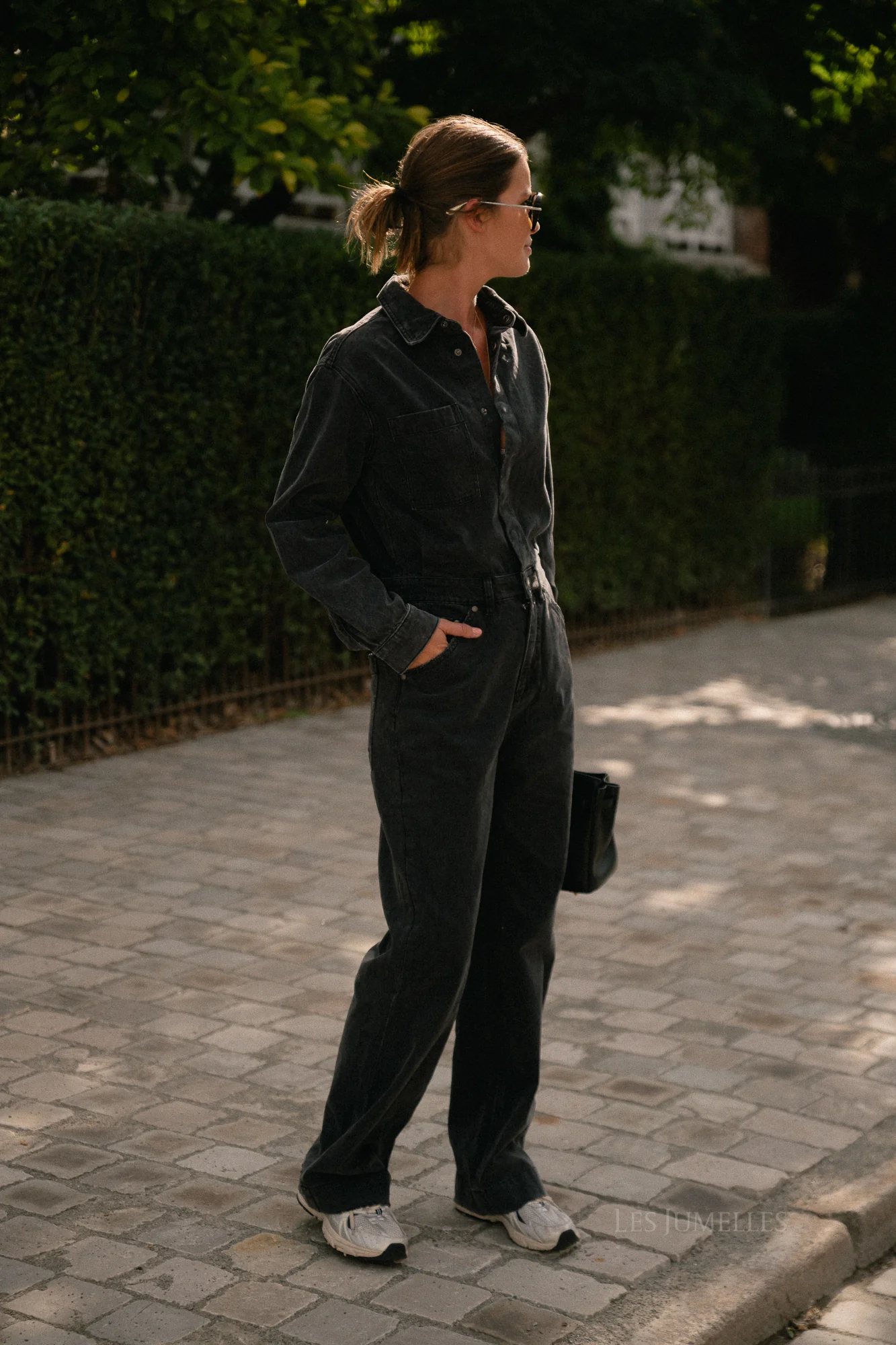 JoelleSW jumpsuit washed black - Image 6