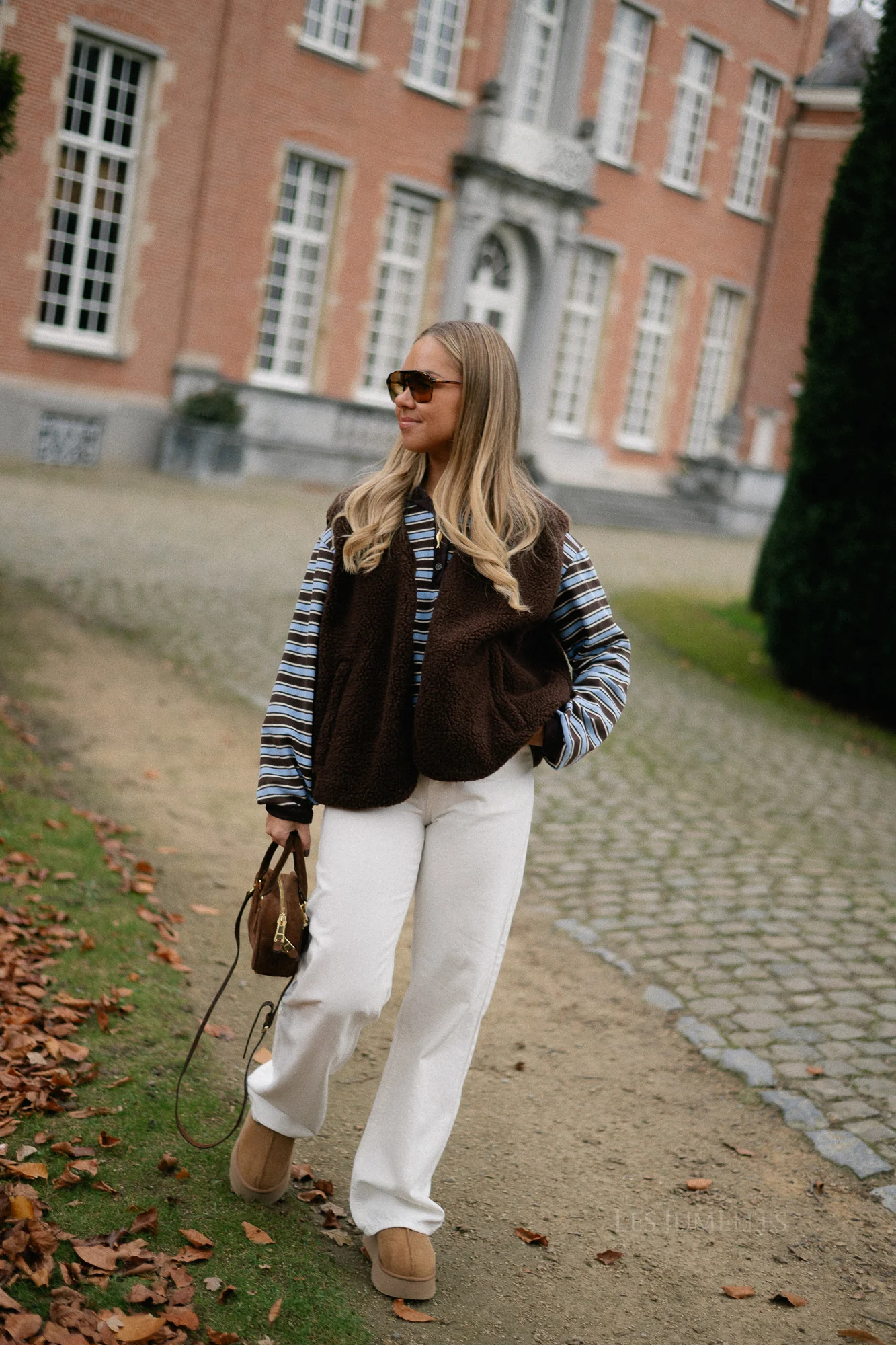 Lori waistcoat chocolate brown - Image 5