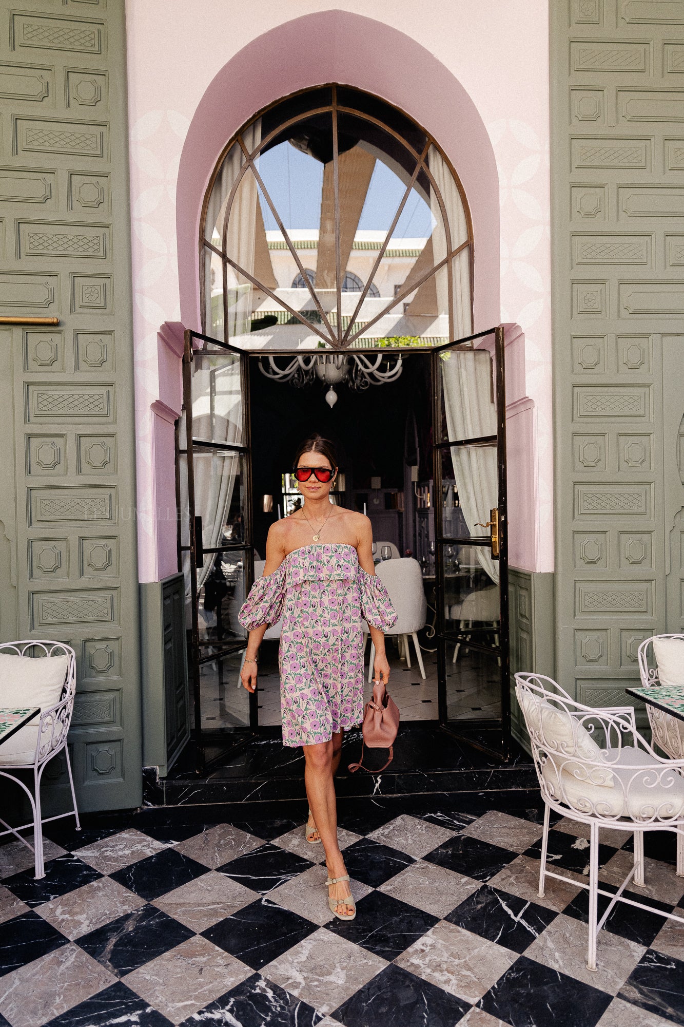 Maddie short printed dress multicolor - Image 12