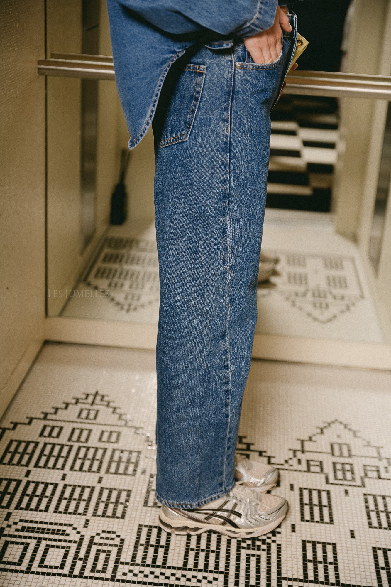 Mathilda denim trousers vintage blue - Image 5