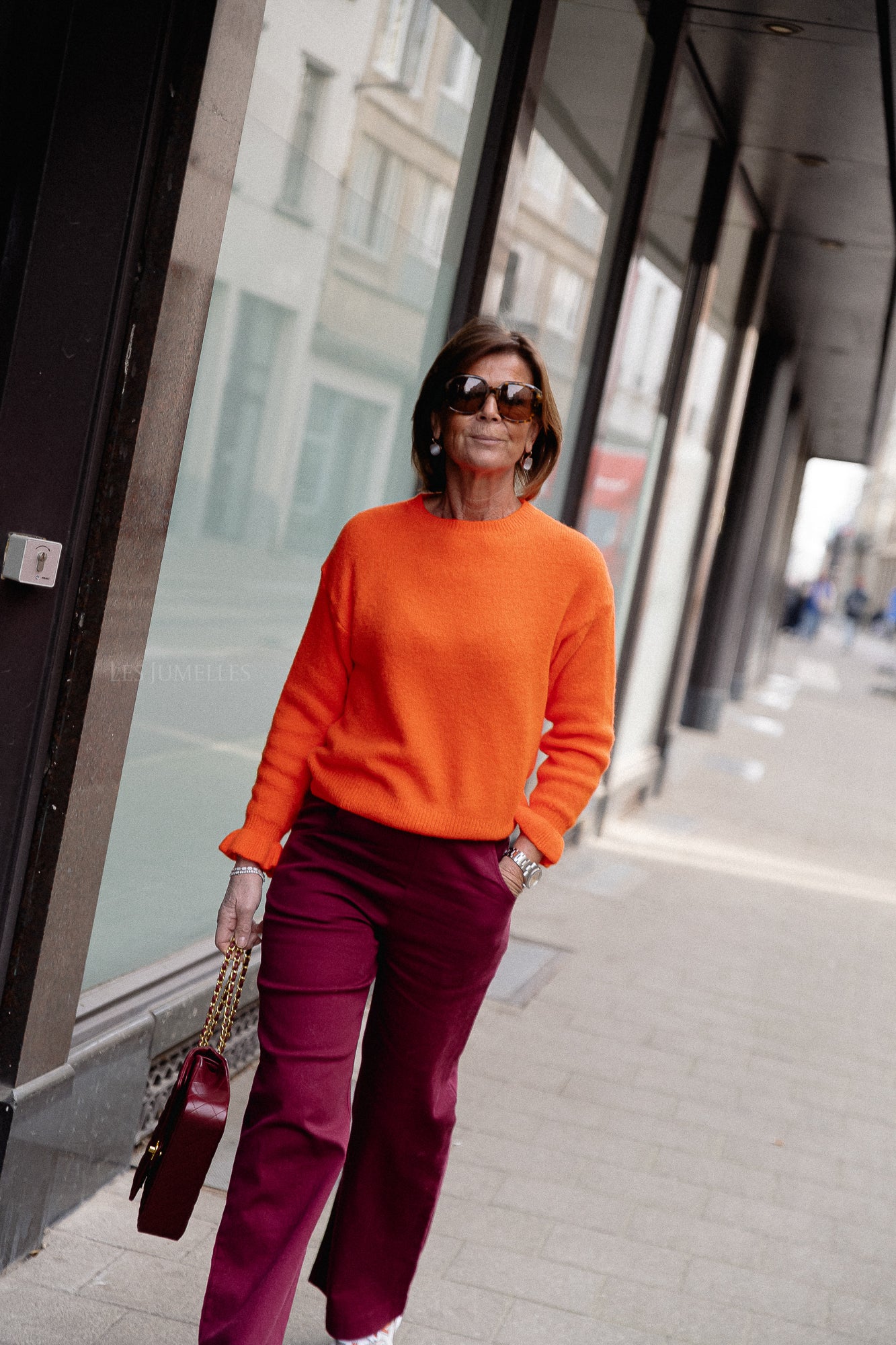 Norma pants plum - Image 6