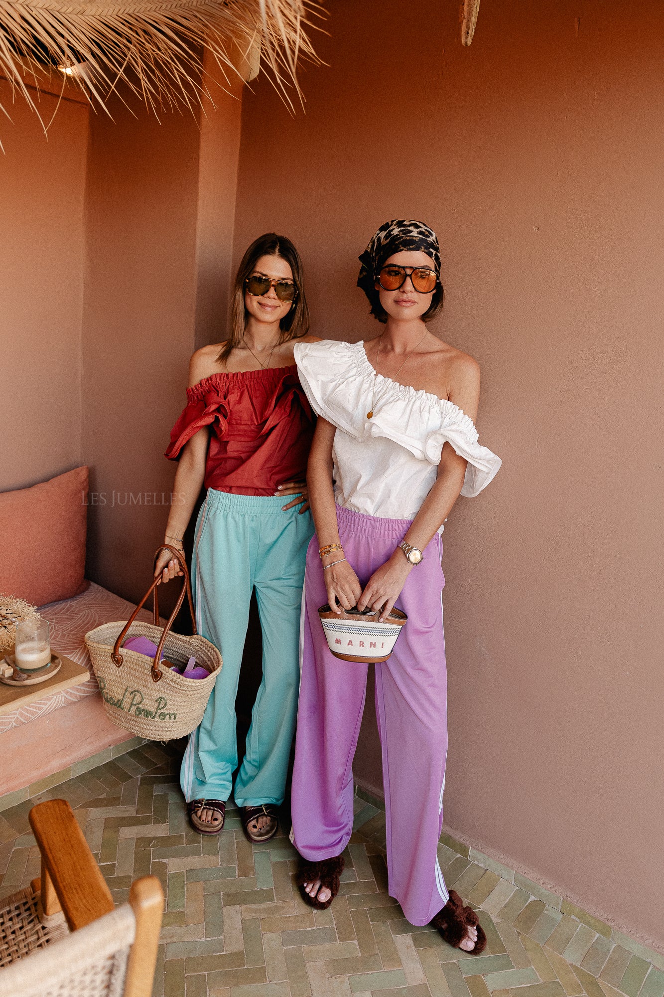 Rhea one shoulder top mahogany - Image 3