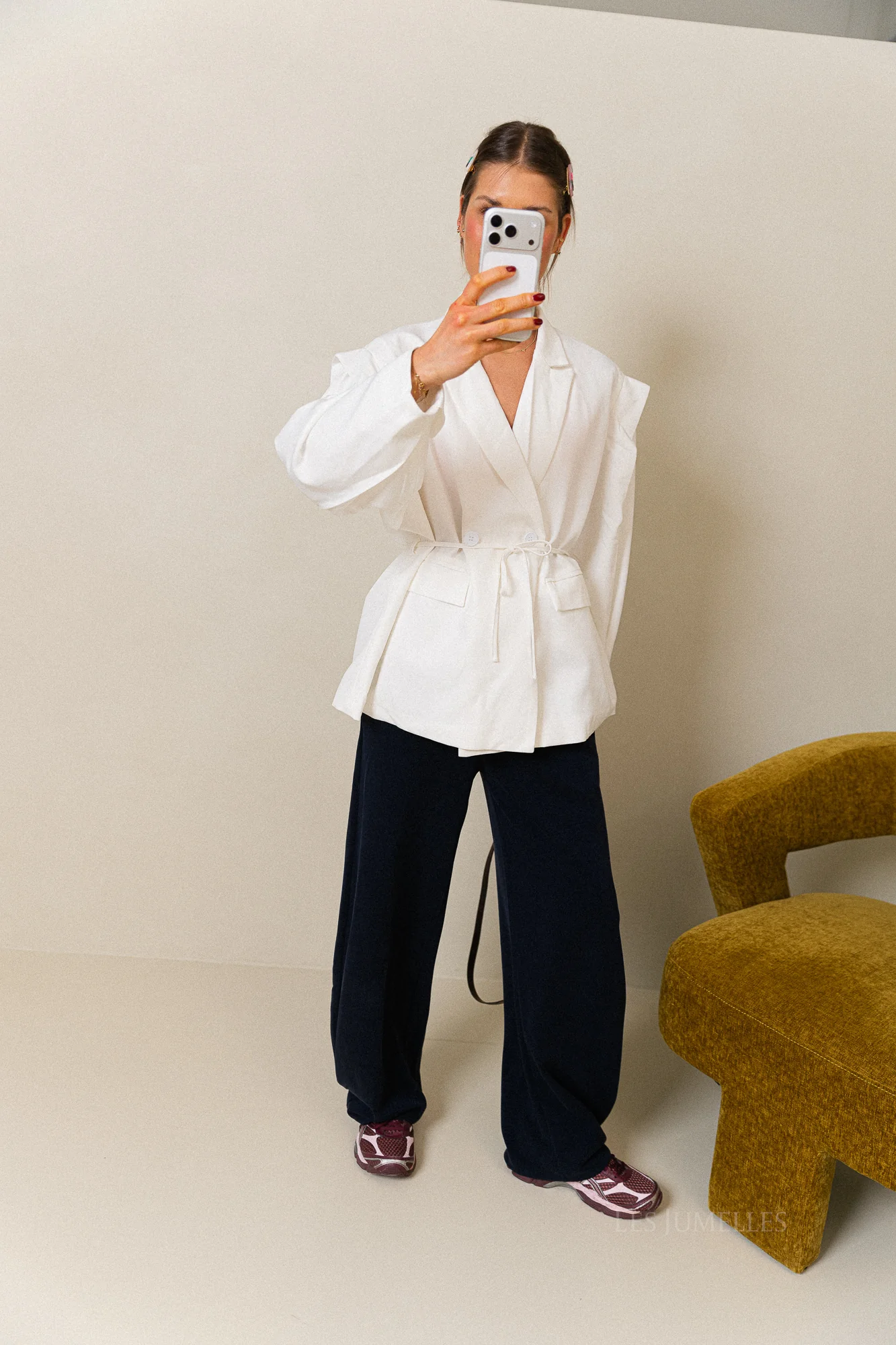 Valerie blazer snow white - Image 4